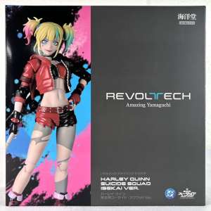 海洋堂直営店限定特典付 リボルテック アメイジング・ヤマグチ ハーレイ・クイン 異世界スーサイド・スクワッドVer.