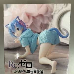 Re:ゼロから始める異世界生活 レム Desktop Cute フィギュア Cat room wear ver.
