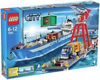 LEGO 7994 CITY シティの港 シティハーバー レゴシティー の港 貨物船 クレーン トラック