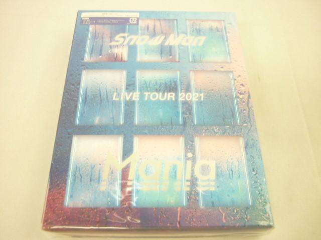 中古品 Snow Man Blu-ray LIVE TOUR 2021 Mania 初回盤