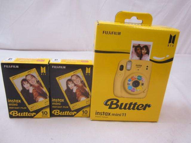 韓流 防弾少年団 BTS FUJIFILM 富士フィルム instax mini 11 Butter BTS Official チェキ インスタン