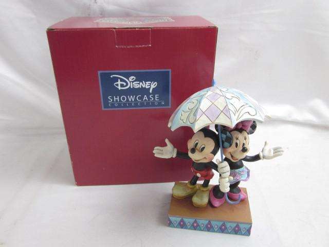 ディズニー ミッキー ミニー SHOWCASE COLLECTION フィギュア Rainy Day Romance