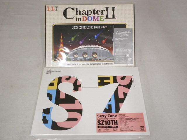 Sexy Zone timelesz DVD LIVE TOUR 2023 Chapter II in DOME Anniversary Tour 2021 SZ10TH 初回