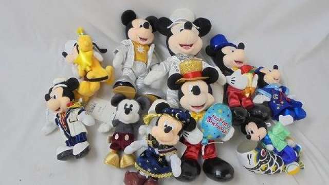 ミッキー のみ 10周年 18周年 ワンマンズドリーム ぬいぐるみバッジ 等 グッズセット