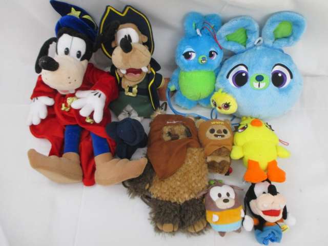 グーフィー トイストーリー スターウォーズ 他 ぬいぐるみ マスコット 等グッズセット