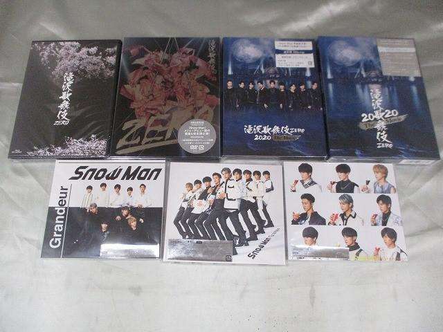 Snow Man 滝沢歌舞伎ZERO The Movie 滝沢歌舞伎ZERO 初回盤 他 Blu-ray DVD 等 7点
