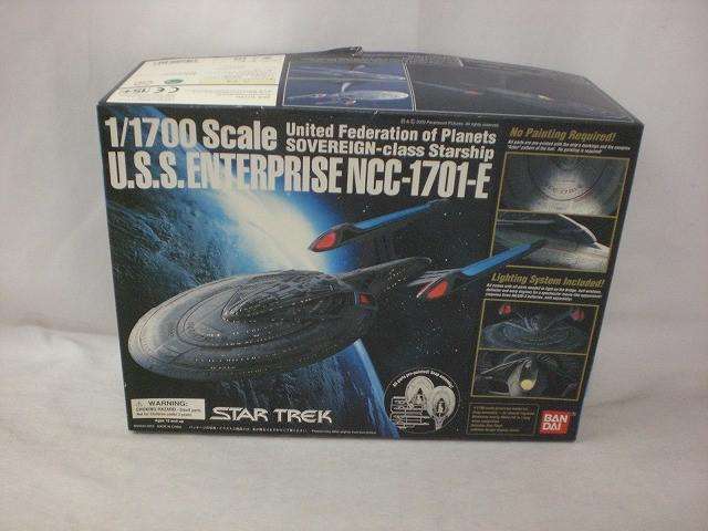 プラモデル スタートレック 1/1700 エンタープライズ NCC-1701-E バンダイ