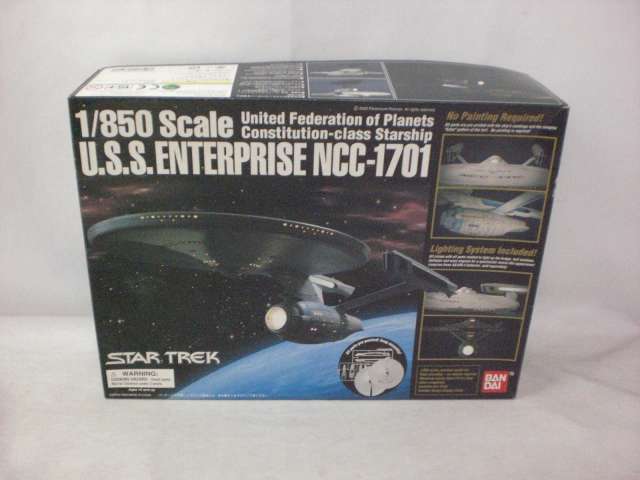プラモデル スタートレック 1/850 U.S.S.エンタープライズ NCC-1701