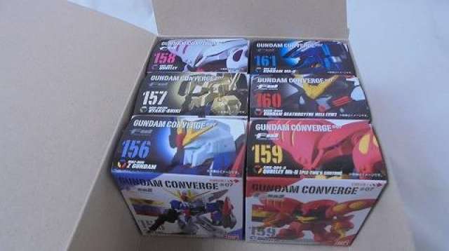 GUNDAM CONVERGE BOX #07 156~161 ゼータガンダム キュベレー 等