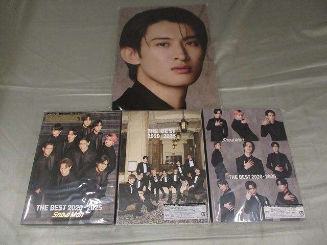 Snow Man THE BEST 2020-2025 初回盤A 初回盤B 通常盤 CD Blu-ray 特典 等