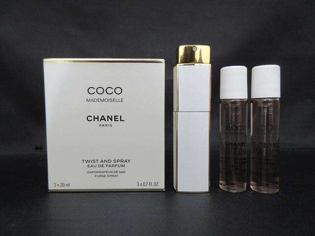 シャネル CHANEL ココ マドモアゼル ツィスト＆スプレイ オードゥ パルファム 20ml×3本