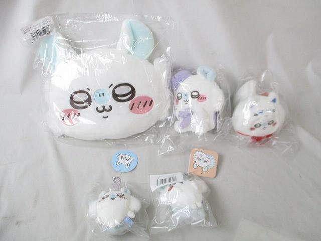 ちいかわ モモンガ のみ もぐもぐ本舗 稲荷だるま ぬいぐるみ マスコット おかおクッション