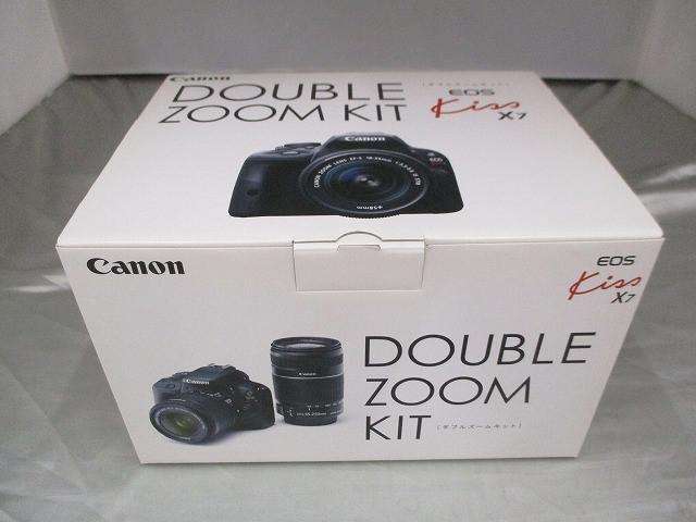 Canon EOS Kiss X7 ダブルズームキット デジタル一眼レフカメラ
