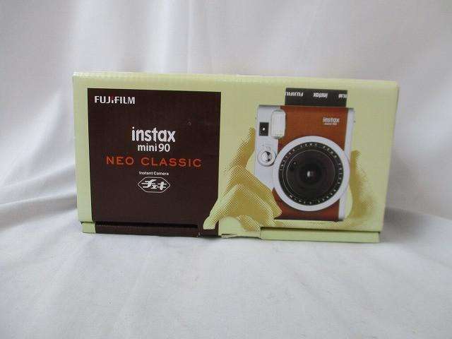 FUJIFILM 富士フィルム instax mini90 NEO CLASSIC インスタントカメラ チェキ ブラウン ネオ