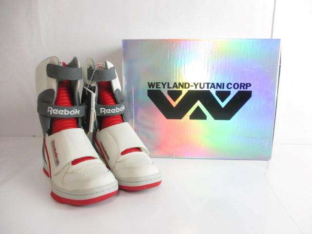 リーボック Reebok エイリアンスタンパーハイ ハイカットスニーカー エイリアン2 M49096 426足限定品 ホワイ