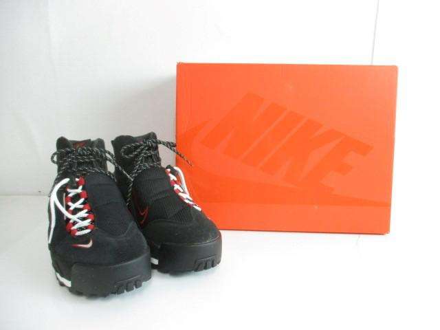 ナイキ NIKE ×サカイ マグマスケープ ピーカン ハイカット スニーカー FN0563-001 27.5cm ブラック 黒 メンズ