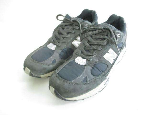 ニューバランス New Balance スニーカー M991DGG ブラック UK9 1/2 メンズ