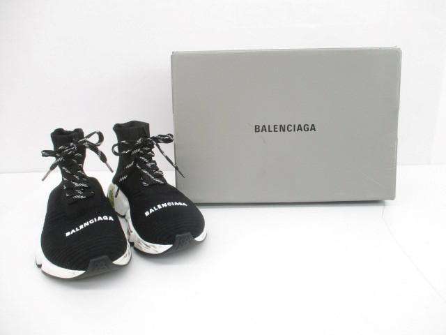 バレンシアガ BALENCIAGA ハイカットスニーカー ブラック 24cm レディース