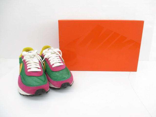 ナイキ NIKE × SACAI サカイ LDWAFFLE LD ワッフル スニーカー BV0073-301 グリーン 28cm メンズ