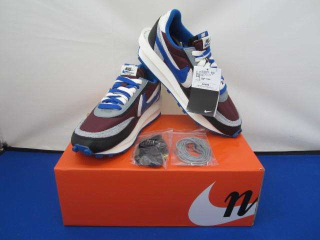 ナイキ NIKE ×サカイ×アンダーカバー LDワッフル スニーカー DJ4877-600 27cm ブラック ブルー メンズ