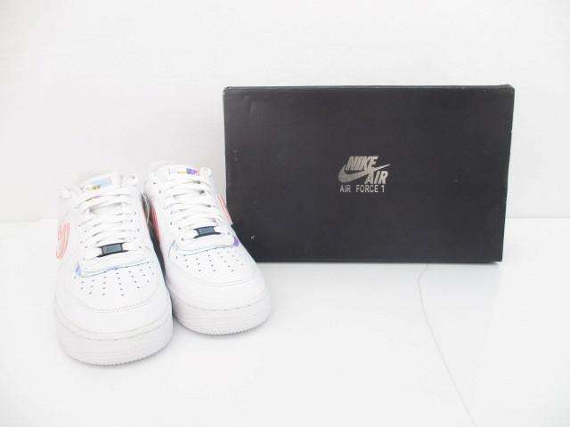 ナイキ NIKE エアフォース1 スニーカー DC0710-191 26cm ホワイト 白 メンズ