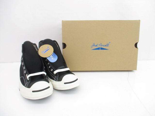 コンバース CONVERSE ビオトープ ジャックパーセル ハイカットスニーカー 1CL811 27.5cm ブラック 黒 メンズ