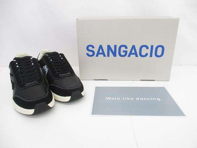 SANGACIO サンガッチョ にゅ BRANDALISED BLOW BLACK バンクシー スニーカー シューズ 28cm ブラック 黒 メンズ