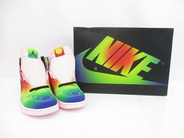 ナイキ NIKE エアジョーダン1 J.バルヴィン スニーカー DC3481-900 26cm マルチカラー メンズ