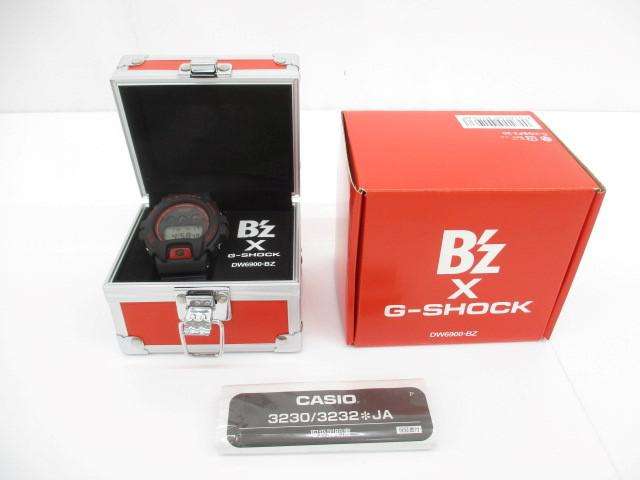 カシオ CASIO G-SHOCK B’z 30TH YEAR EXHIBITION DW6900-BZ 腕時計 ブラック レッド