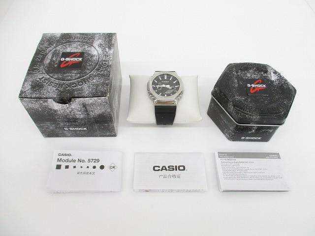 カシオ CASIO G-SHOCK 腕時計 GBM-2100 Bluetooth タフソーラー ブラック メンズ