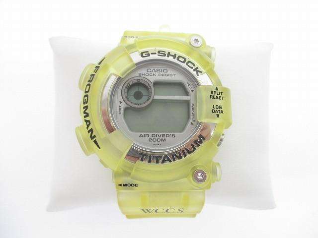カシオ CASIO G-SHOCK フロッグマン DW-8201WC-8T W.C.C.S クォーツ イエロー メンズ 腕時計