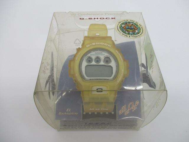 カシオ CASIO G-SHOCK DW-6900K 1996 イルカ クジラ 腕時計 デジタル ヴィンテージ イエロー メンズ