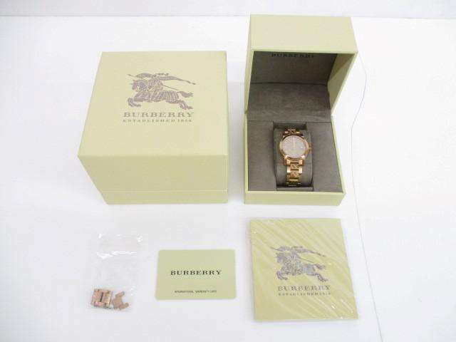 バーバリー BURBERRY THE CITY シティ 腕時計 BU9146 ゴールド レディース