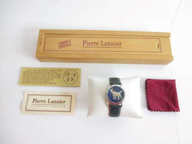 ピエールラニエ Pierre Lannier 腕時計 犬 999本限定 065.722 レディース