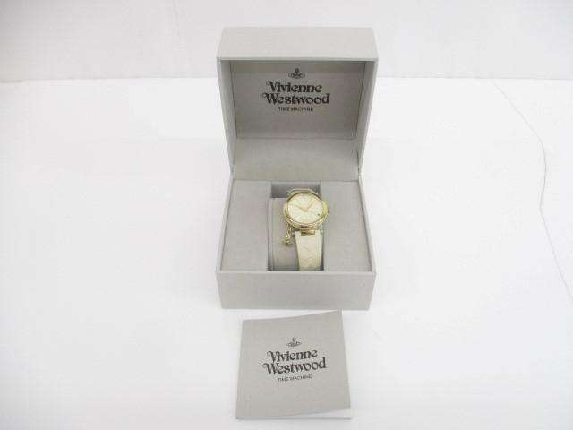 ヴィヴィアンウエストウッド VivienneWestwood 腕時計 オーブ レザベルト VV006WHWH