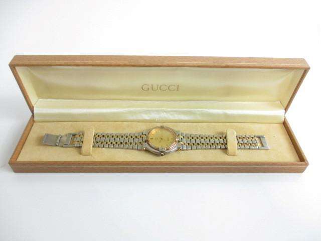 グッチ GUCCI 9000M クオーツ 腕時計 ゴールド ユニセックス