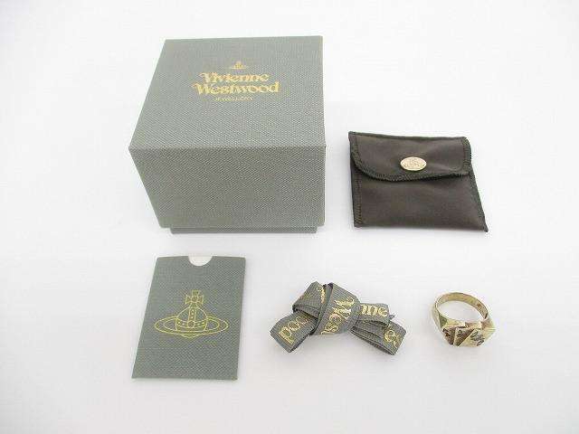 ヴィヴィアンウエストウッド VivienneWestwood オーブ SV925 トランプ リング 指輪 アクセサリー 約15号