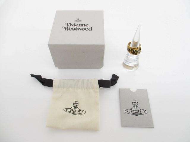 ヴィヴィアンウエストウッド ベルトリング 指輪 XS/10号程度 925 ユニセックス 保存袋/箱あり アクセサリー