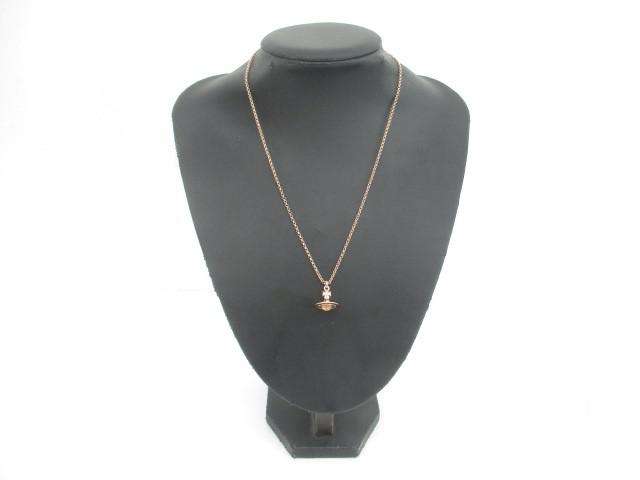 ヴィヴィアンウエストウッド VivienneWestwood オーブ ネックレス ペンダント ピンクゴールド アクセサリー