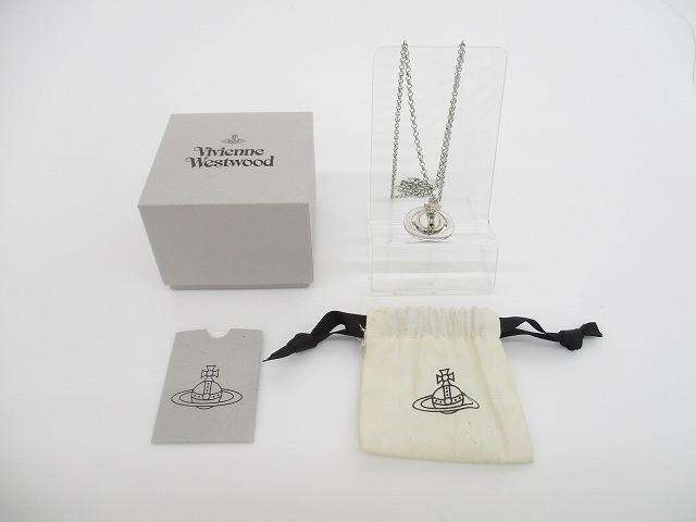 ヴィヴィアンウエストウッド VivienneWestwood オーブ ラインストーン ネックレス ペンダント アクセサリー