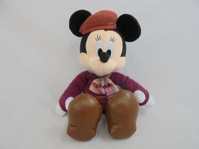 ミニーマウス ミニーのスタイルスタジオ 秋 ぬいぐるみ タグ付き
