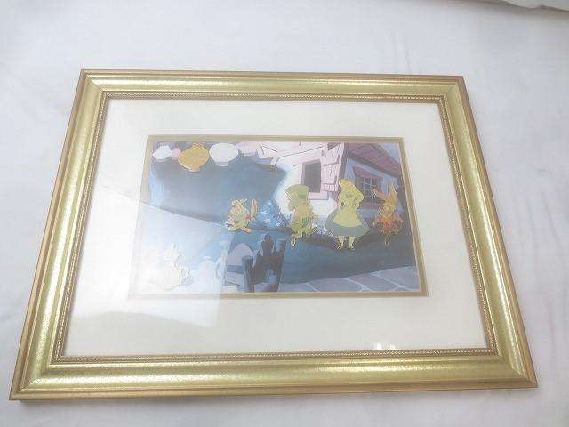 ディズニー 不思議の国のアリス 50周年 額入り ピンバッジ フレーム