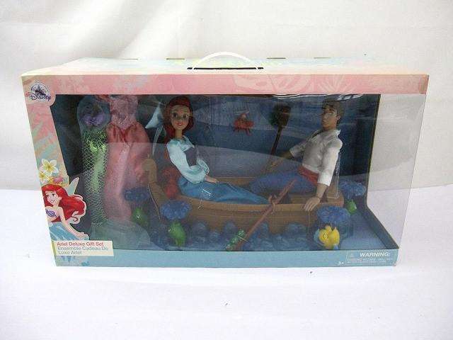 ディズニー リトルマーメイド アリエル エリック王子 人形 デラックスギフトセット