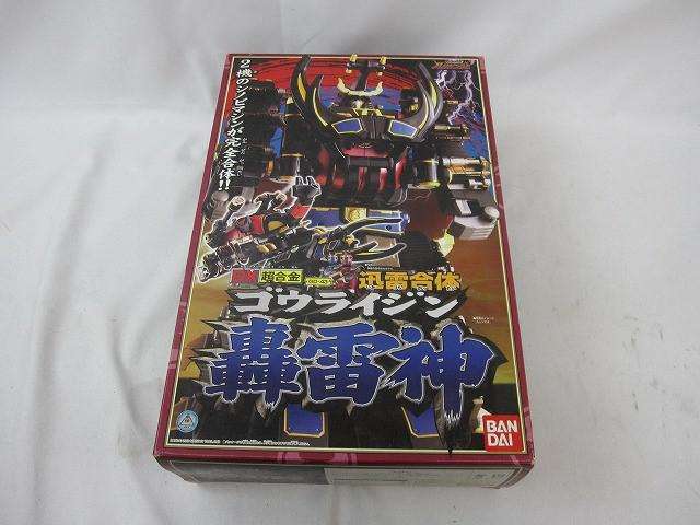 BANDAI DX超合金 迅雷合体 轟雷神 忍風戦隊ハリケンジャー ゴウライジン