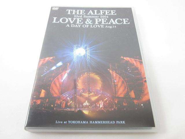 THE ALFEE 23rd Summer 2004 LOVE & PEACE A DAY OF LOVE Aug.14 DVD