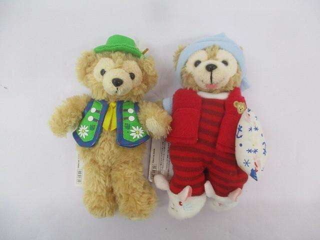 ディズニー ダッフィー オープンマウス パジャマ チロリアン ぬいぐるみバッジ