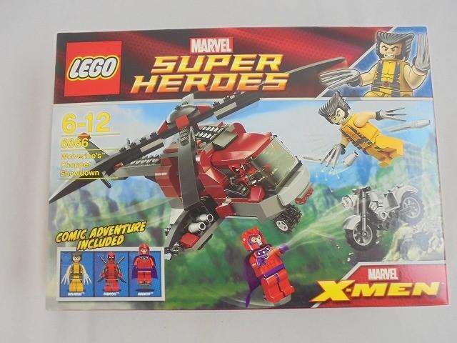 LEGO 6866 スーパーヒーローズ デッドプール&ウルヴァリンのヘリ対決