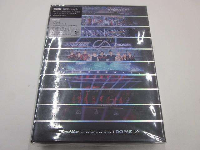 Snow Man 1st Dome Tour 2023 i DO ME 初回盤 Blu-ray