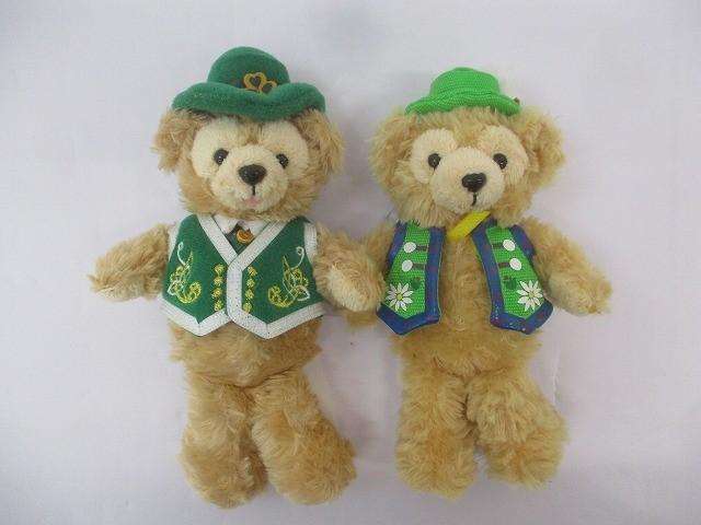 ディズニー ダッフィー チロリアン オープンマウス ぬいぐるみバッジ