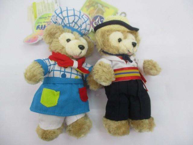 ディズニー ダッフィー ぬいぐるみバッジ オープンマウス ゴンドリエ